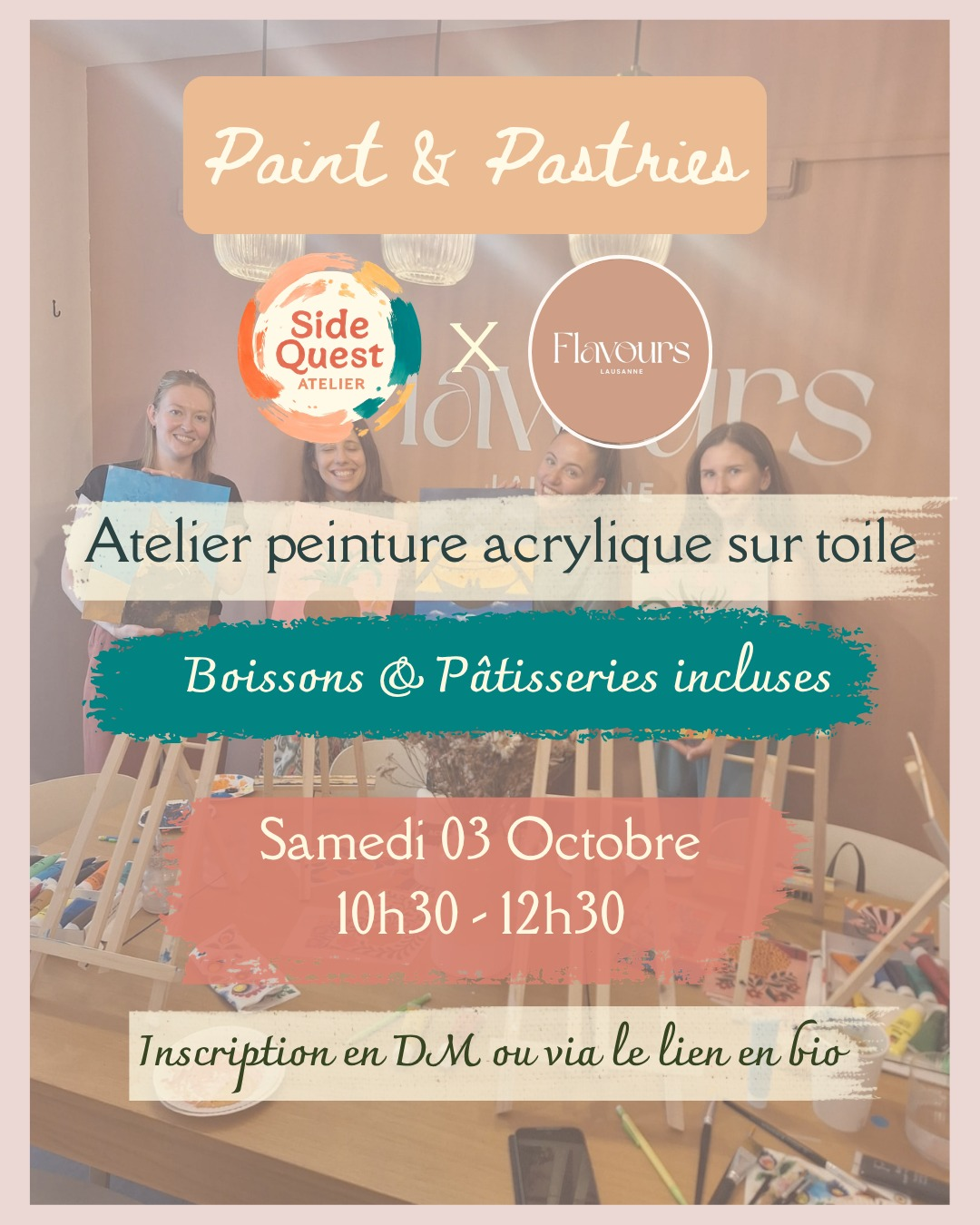 Acrylic Painting Workshop on Canvas x Side Quest