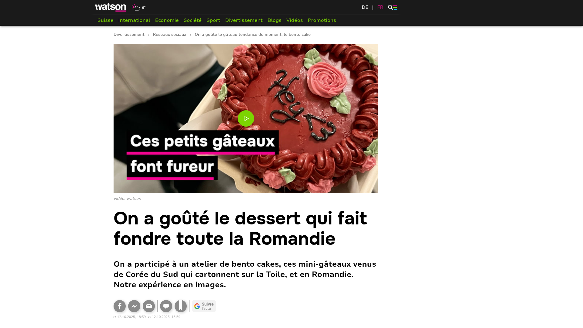 On a goûté le gâteau tendance du moment, le bento cake